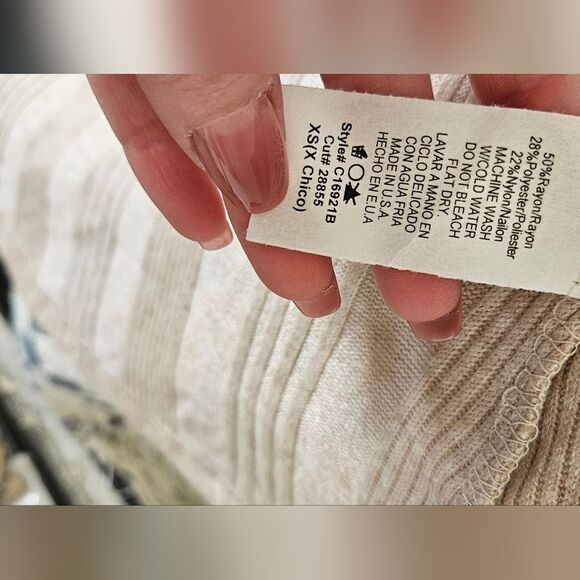 Nwt Papillon brand sweater dress/ long cardigan - Picture 7 of 8